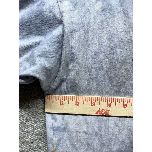 Vintage 90s Alaska Tie Dye T shirt Bald Eagle T shirt Large - Picture 6 of 11